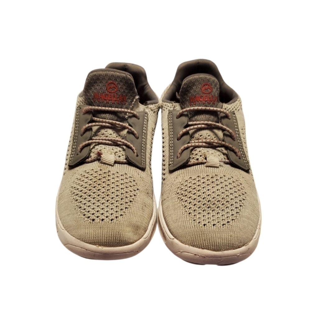Magellan Outdoors Boys Gray Mesh Slip On Sneakers 13 D